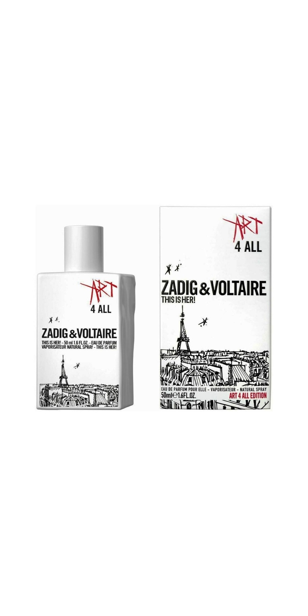 Zadig & Voltaire This is Her Art 4 All духи, купить туалетную воду